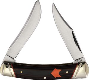 Rough Rider Desert Fox Small Moose - Black Orange Micarta
