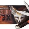 Rough Rider Desert Fox Copperhead - Black Orange Micarta