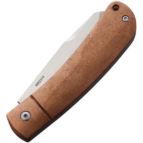 Rough Rider APTA Folder Copper Handle Folding Knife