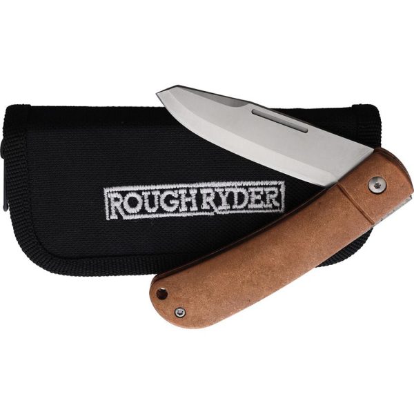 Rough Rider APTA Folder Copper Handle Folding Knife