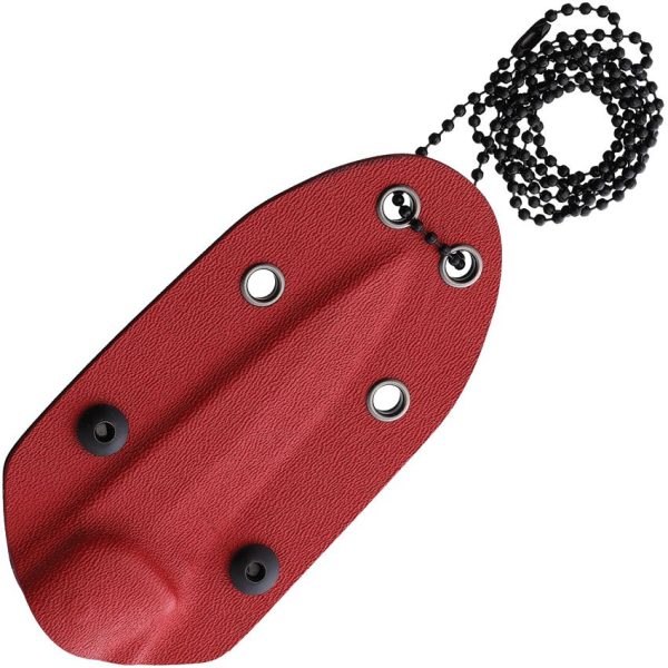 Rough Rider Neck Knife Black G10 Fixed Blade