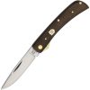 Rough Rider Small Work Knife Brown Burlap Folder