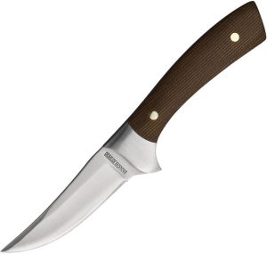 Rough Rider Wolverine Fixed Blade - Brown Micarta