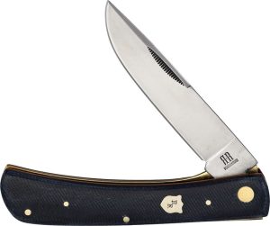 Rough Rider Denim Micarta Work Knife - Skinner
