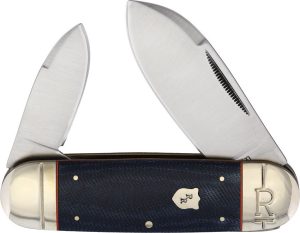 Rough Rider Large Toenail Folding Knife - Denim