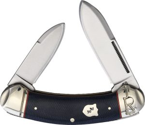 Rough Rider Canoe Denim Micarta Folding Knife