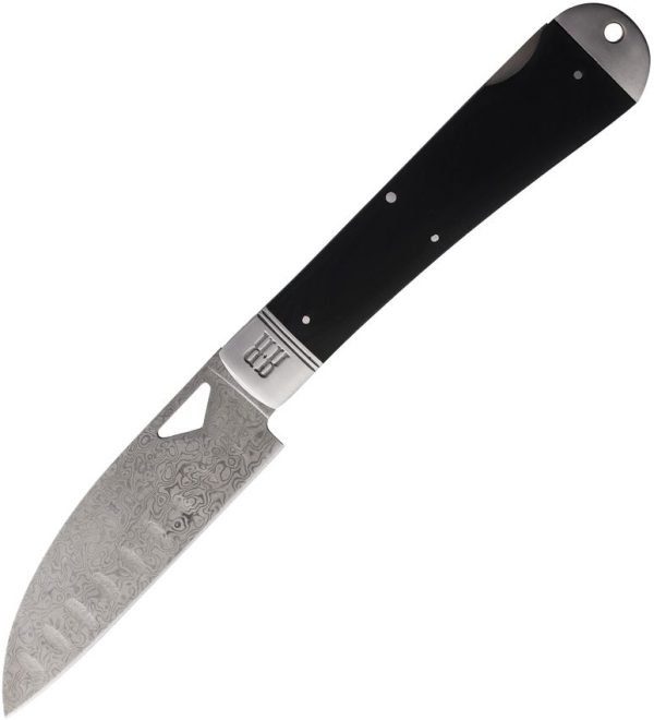 RR2387.jpg Rough Rider Damascus Sous Chef - Black G10 Handle