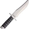 Rough Rider Large Bowie 7" Stainless Blade Fixed Knife w/ Sheath
