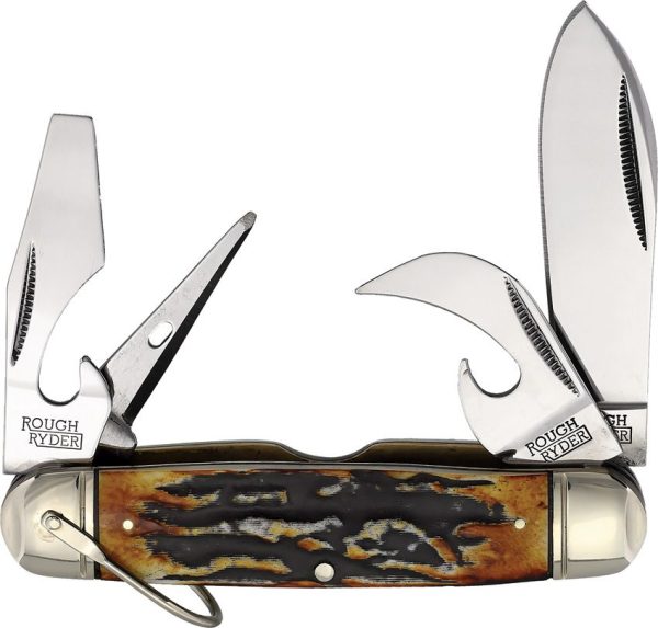 Rough Rider Kamp King Cinnamon - Multi-Tool Folder