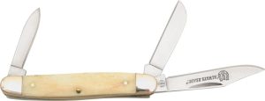 Rough Rider Small Stockman Black Bone 440 Stainless