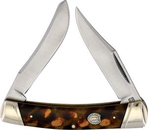 RR2436.jpg Rough Rider Moose Tortoise Shell Stainless 4.25in