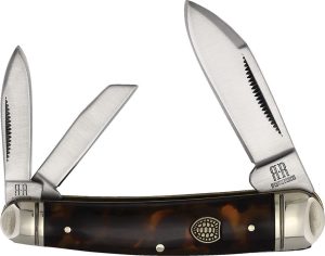 Rough Rider Sleeveboard Imitation Tortoise Knife