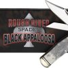RR2485_add_01.jpg Rough Rider Black Appaloosa Coke Bottle - Two-Blade