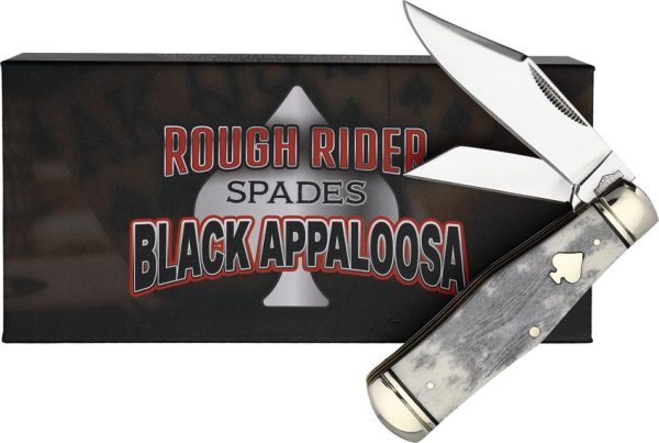 RR2485_add_01.jpg Rough Rider Black Appaloosa Coke Bottle - Two-Blade