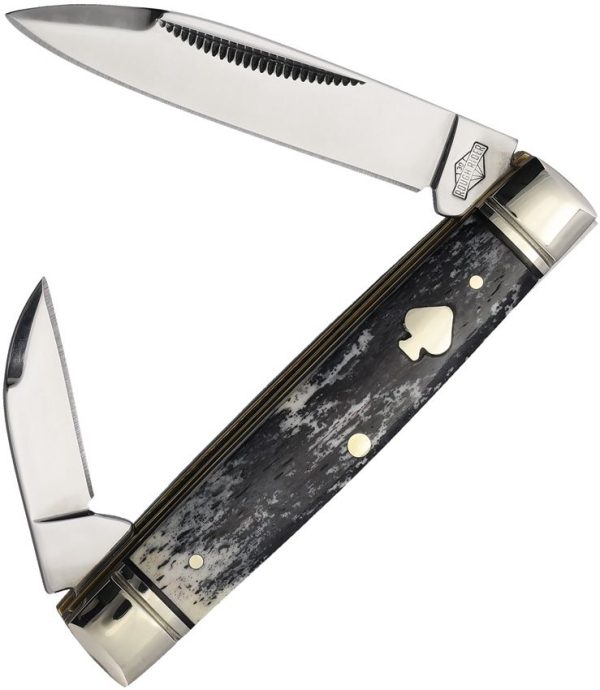 RR2489.jpg Rough Rider Black Appaloosa Capital Intern - Pen Knife