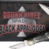 RR2489_add_01.jpg Rough Rider Black Appaloosa Capital Intern - Pen Knife