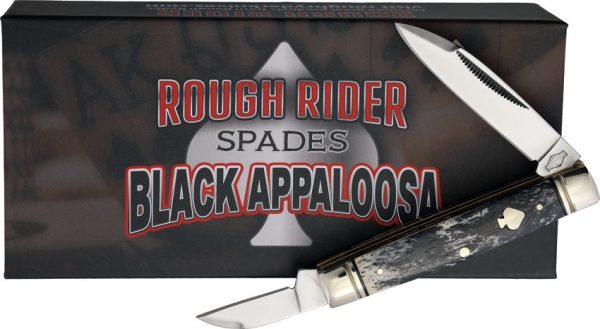 RR2489_add_01.jpg Rough Rider Black Appaloosa Capital Intern - Pen Knife