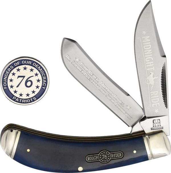 Rough Rider Patriot Bow Trapper - Blue Bone