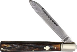 Rough Rider Doctor Cinnamon Bone Damascus