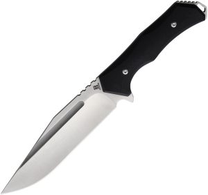 Rough Rider Fixed Blade Camp Knife Black G10