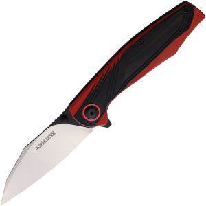 Rough Rider Linerlock A/O Black Red G10 Folder