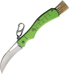 RR2540.jpg Rough Rider Mushroom Hunter Folder Green Aluminum