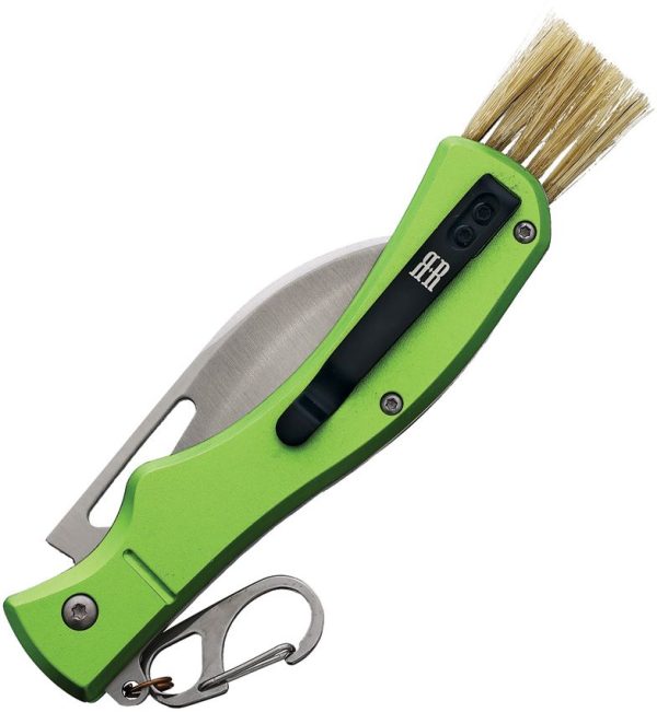 Rough Rider Mushroom Hunter Folder Green Aluminum