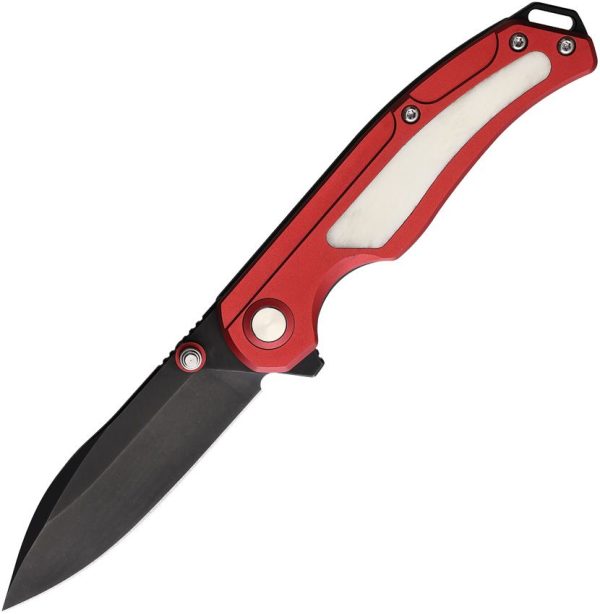 Rough Rider Tattoo Series Framelock Red Black