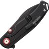 Rough Rider Tattoo Series Framelock Red Black