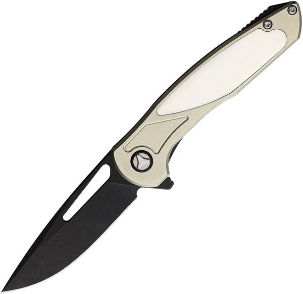 Rough Rider Tattoo Series Framelock Gray Aluminum
