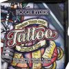 Rough Rider Tattoo Series Framelock - Blue Aluminum
