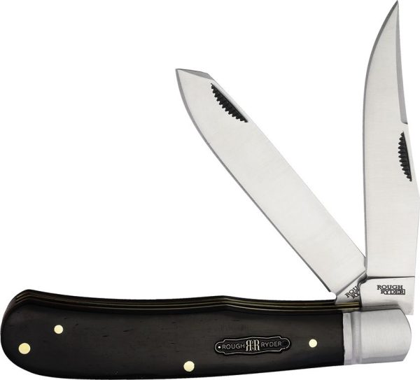 Rough Rider Black Reserve Bearhead Trapper - Dual Blade