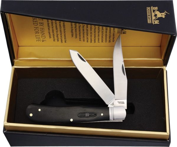 Rough Rider Black Reserve Bearhead Trapper - Dual Blade