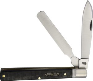 RR2562.jpg Rough Rider Bearhead Doctor's Knife Textured Pakka