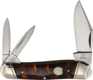 Rough Rider Whittler Imitation Tortoise - 3.75in Folding Knife