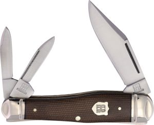 Rough Rider Whittler Tater Skin - 3.5in Micarta Folder