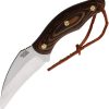 Rough Rider Pakkawood Fixed Blade - 3.5in Satin Stainless