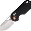 Rough Rider Slide Lock Black - Aluminum Handle Folding Knife