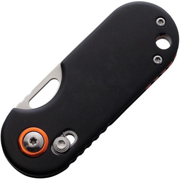 Rough Rider Slide Lock Black - Aluminum Handle Folding Knife