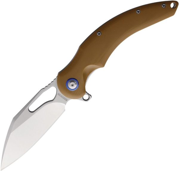 Rough Rider Linerlock Tan G10 - Folding Knife