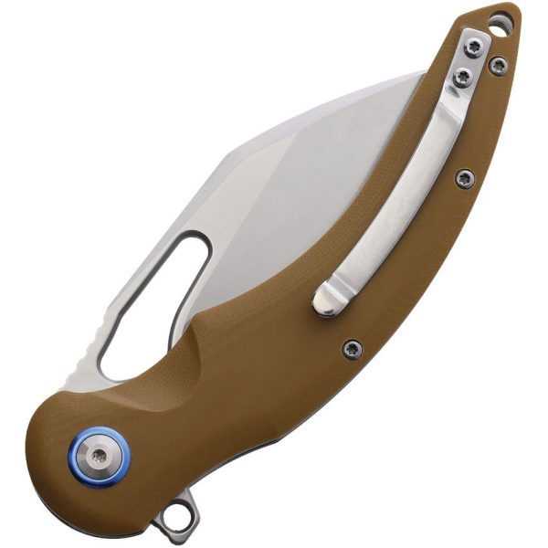 Rough Rider Linerlock Tan G10 - Folding Knife