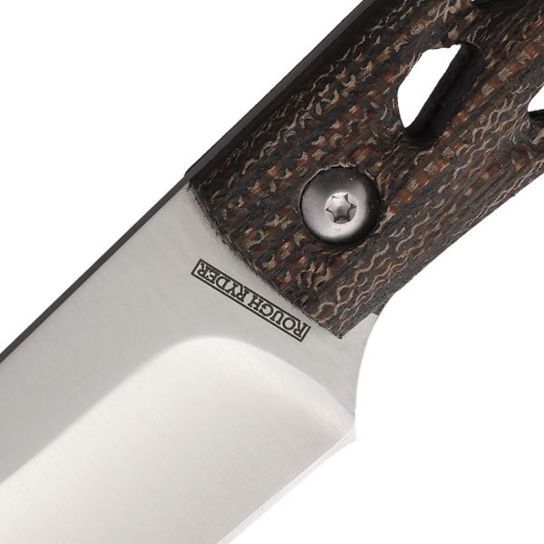 Rough Rider Fixed Blade Micarta - 440 Stainless Steel