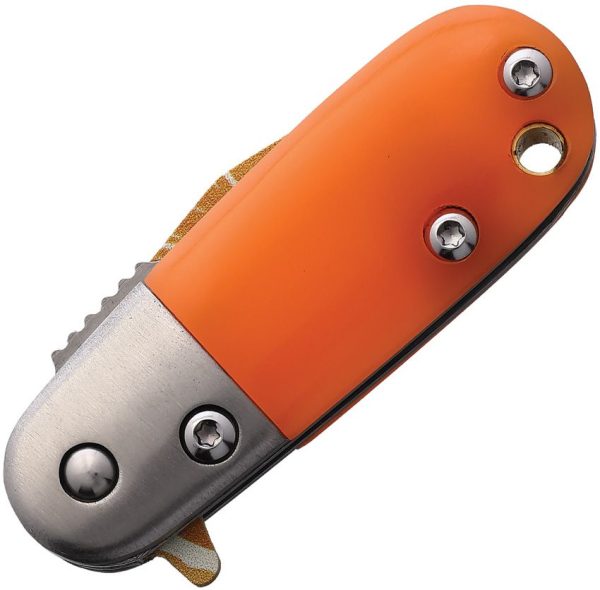 Rough Rider Mean Tangerine Linerlock - Assisted Orange