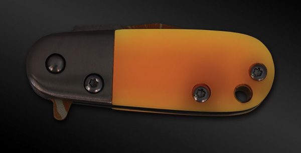 Rough Rider Mean Tangerine Linerlock - Assisted Orange