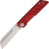 Rough Rider Vibe Slip Joint Folding Knife - Red G10
