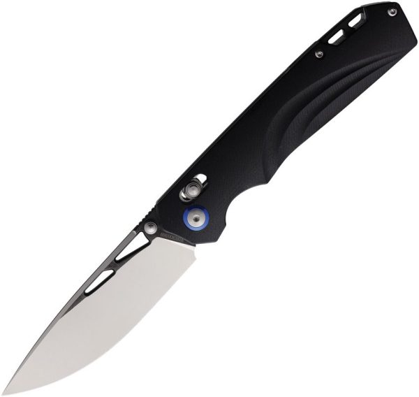 Rough Rider Slide Lock D2 Folding Knife - Black G10
