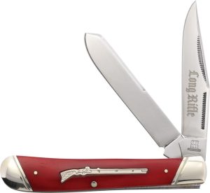 RR2616.jpg Rough Rider Long Rifle Trapper Red Bone - Mirror Finish