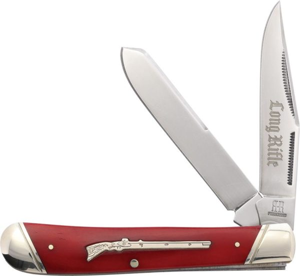 Rough Rider Long Rifle Trapper Red Bone - Mirror Finish