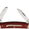 Rough Rider Long Rifle Congress Red Bone Folding Knife