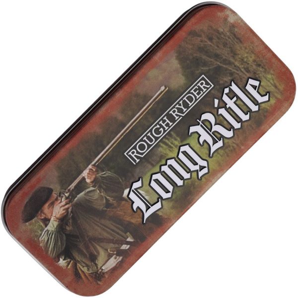 Rough Rider Long Rifle Congress Red Bone Folding Knife